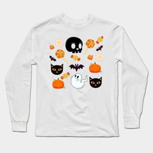 Halloween pattern Long Sleeve T-Shirt